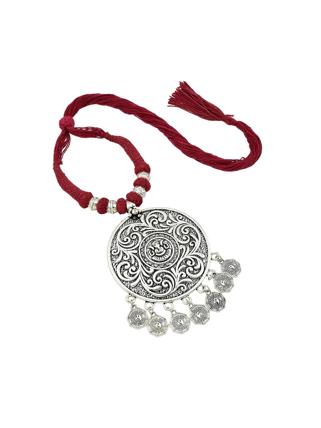 

HIGH TRENDZ Handcrafted Necklace, Silver