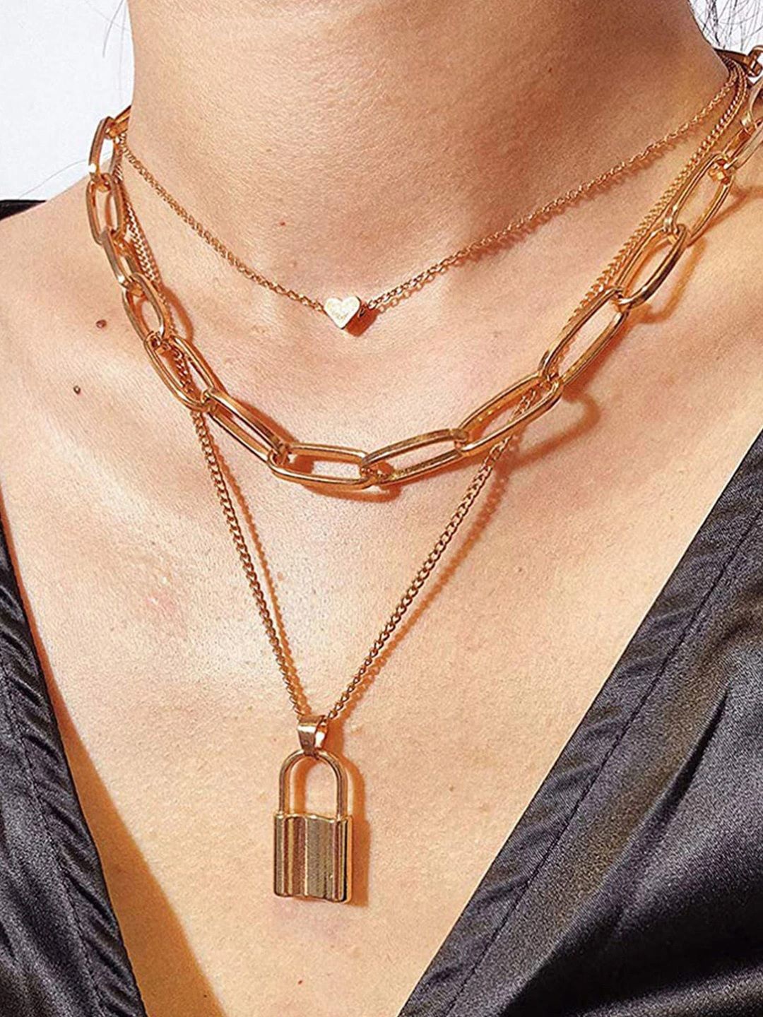 

DressBerry Necklace, Gold