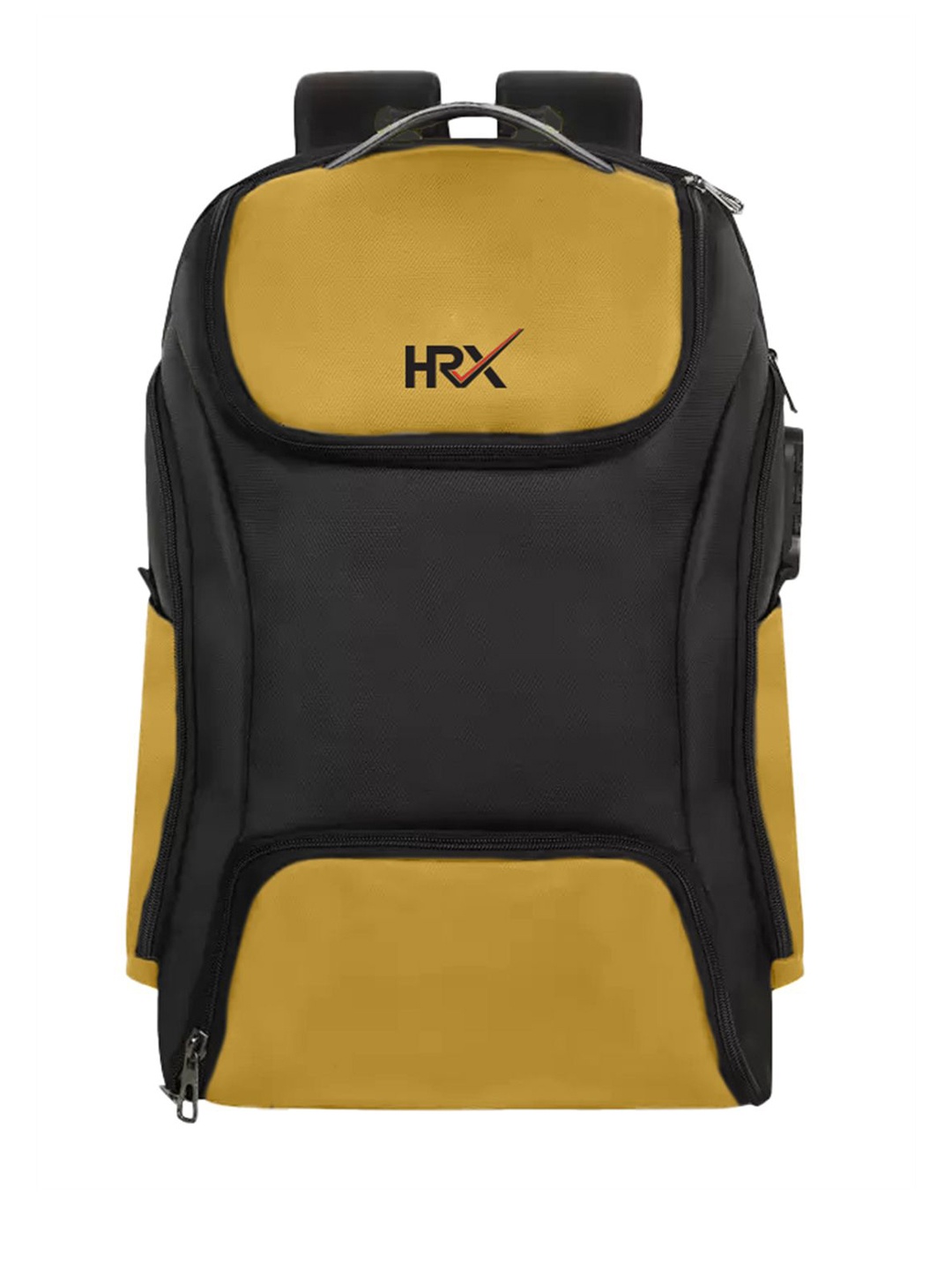 

HRX by Hrithik Roshan Unisex Colourblocked Backpack, Black