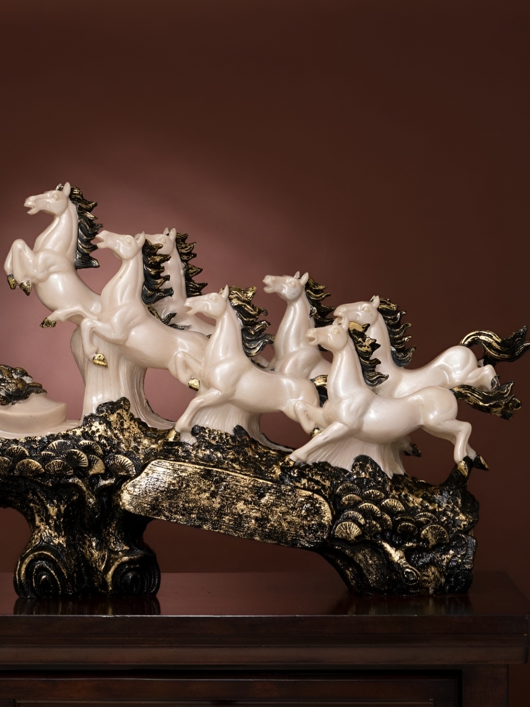 

SANKALAN CREATIONS Gold-Toned Figurine Showpiece