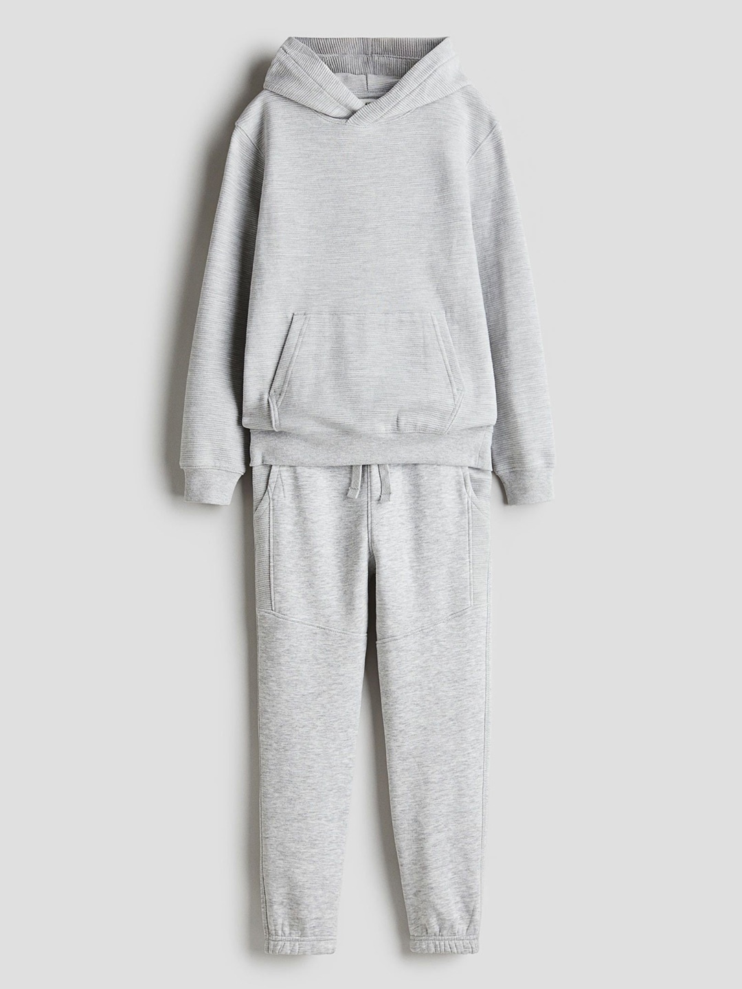 

H&M Boys 2-Piece Cotton Jersey Set, Grey