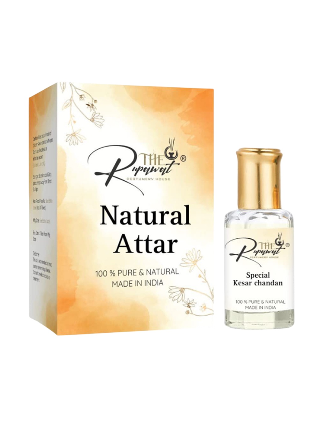 

THE RUPAWAT Perfumery House Fitrat Natural Alcohol Free Attar - 12 ml, Transparent