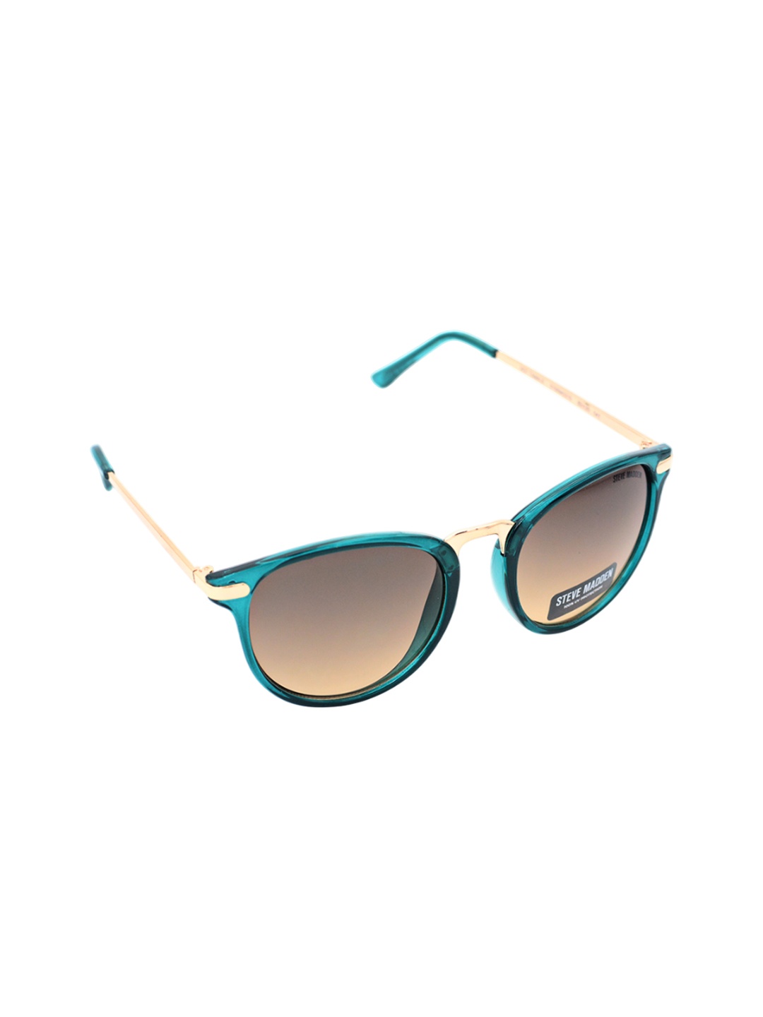 

Steve Madden Women Rectangle Sunglasses with UV Protected Lens X17081, Brown