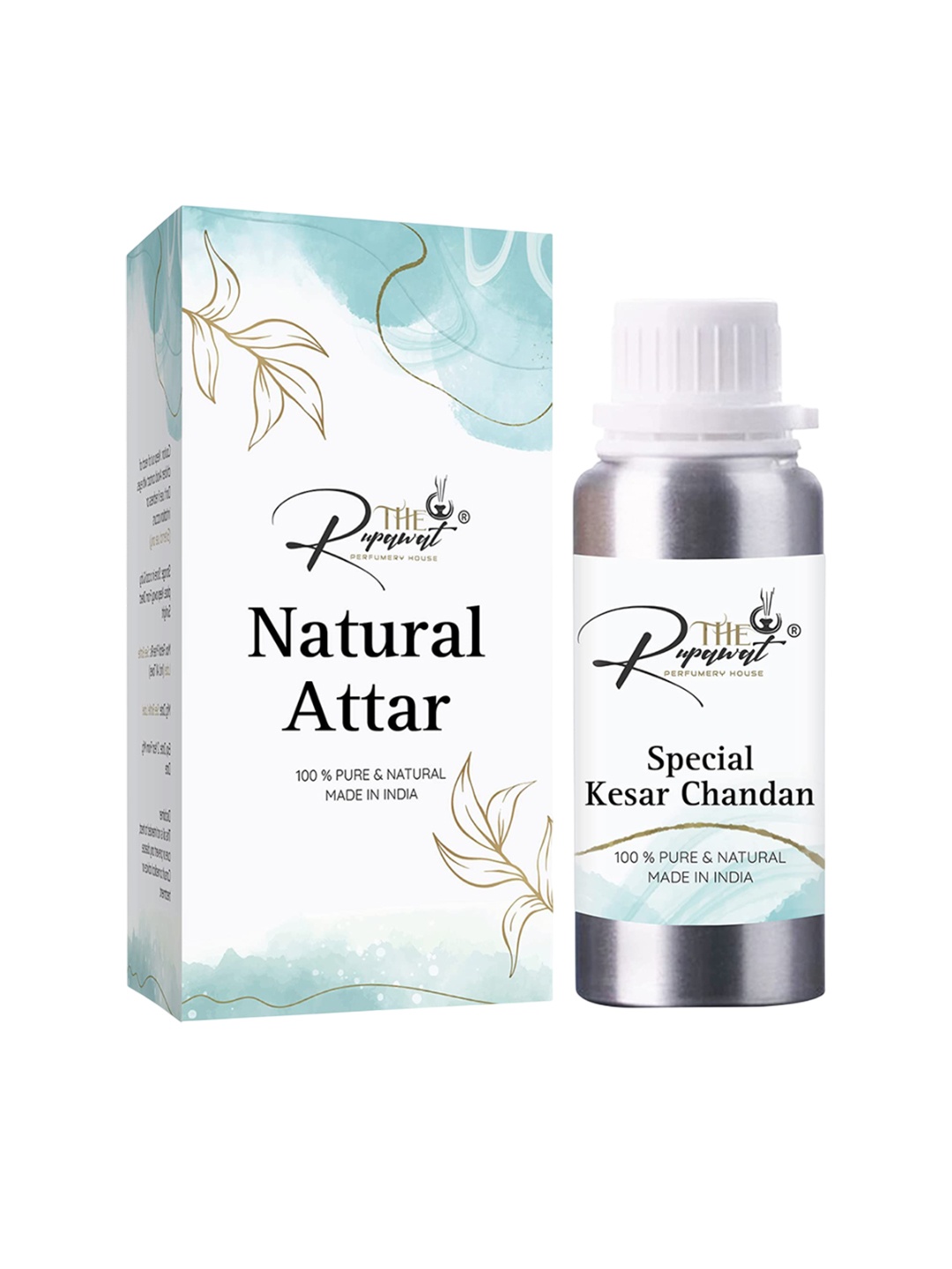 

THE RUPAWAT Perfumery House Fitrat 100% Natural & Pure Alcohol Free Attar- 100 ml, Transparent