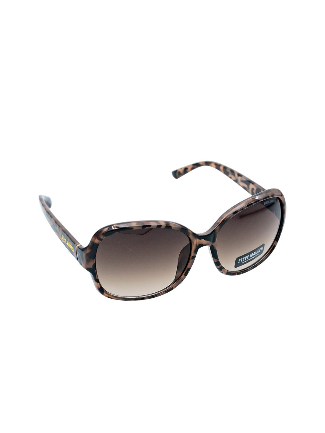 

Steve Madden Women Oversized Sunglasses with UV Protected Lens X17043, Brown