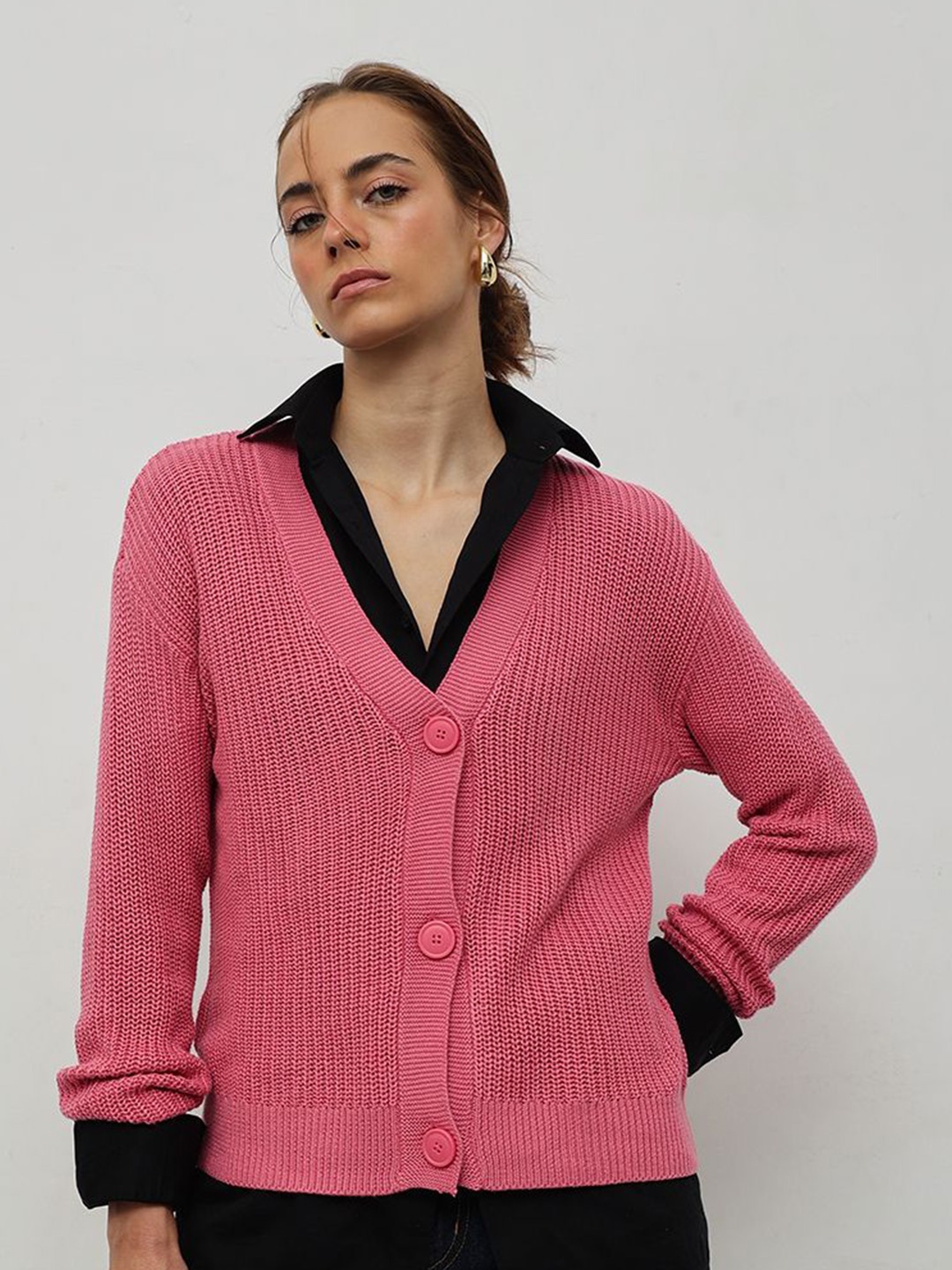 

STREET 9 Women Cardigan, Pink