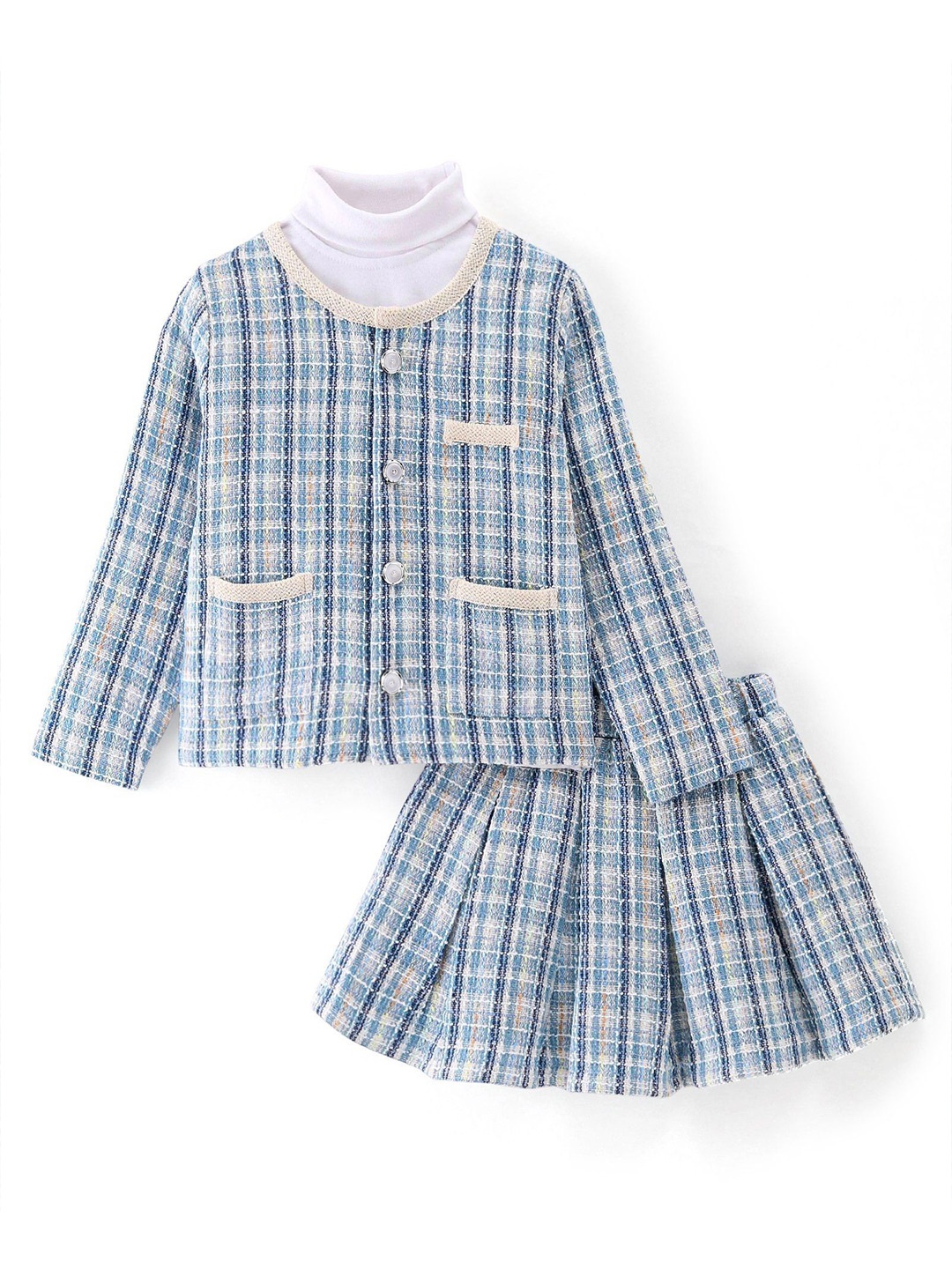 

Mark & Mia Girls Top with Skirt, Blue