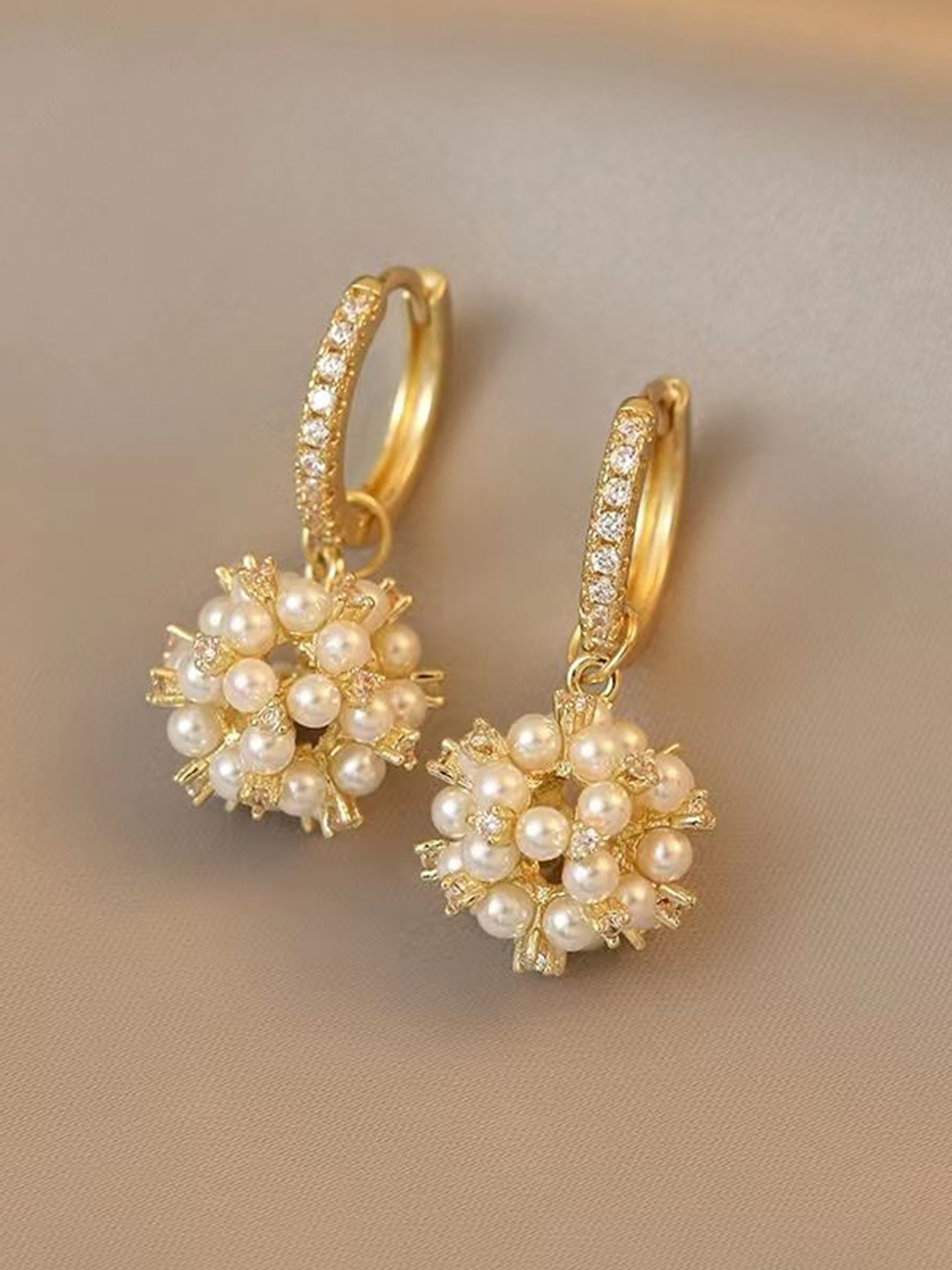 

Just Lil Things Contemporary Jhumkas Earrings, Multi