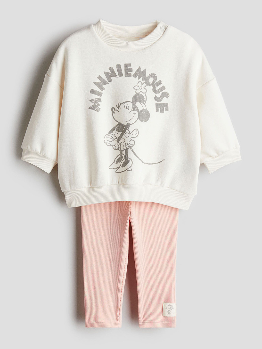 

H&M Infant Boys 2-Piece Sweatshirt & Leggings Set, White