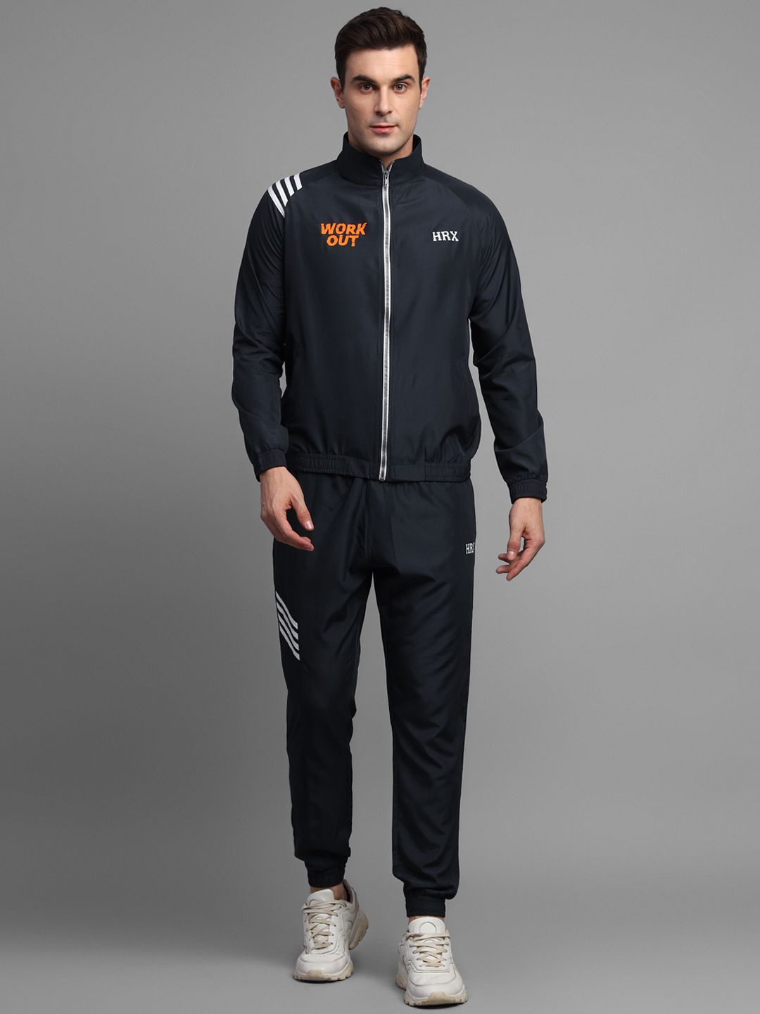 

HRX by Hrithik Roshan Men Tracksuits, Navy blue