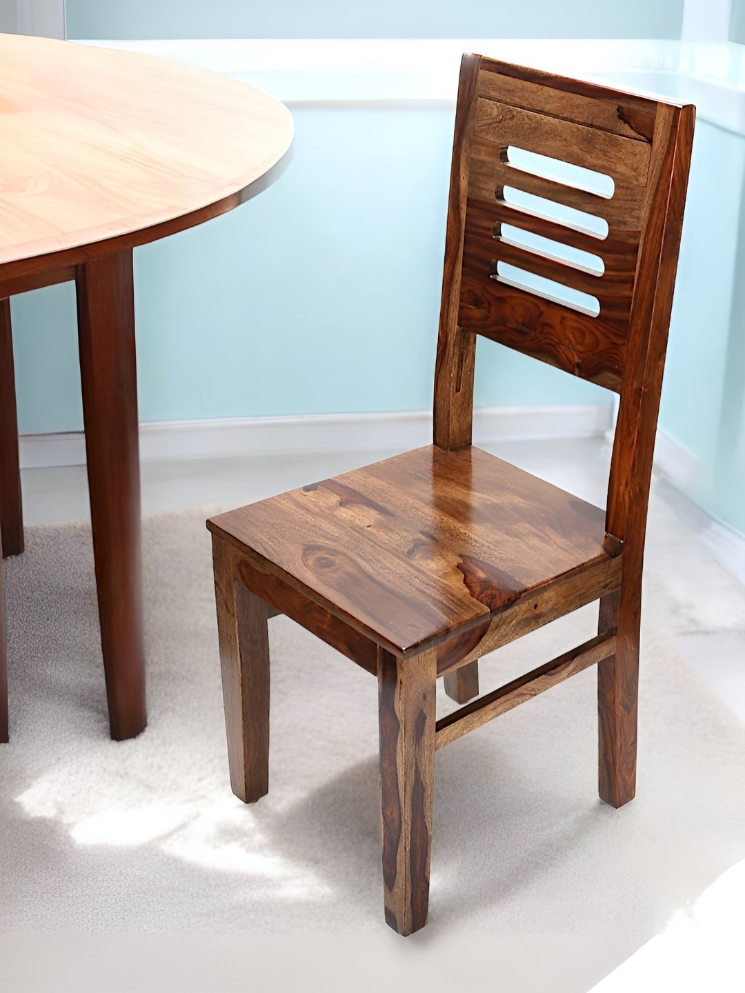 

Ikiriya Brown Wooded Dining Chair