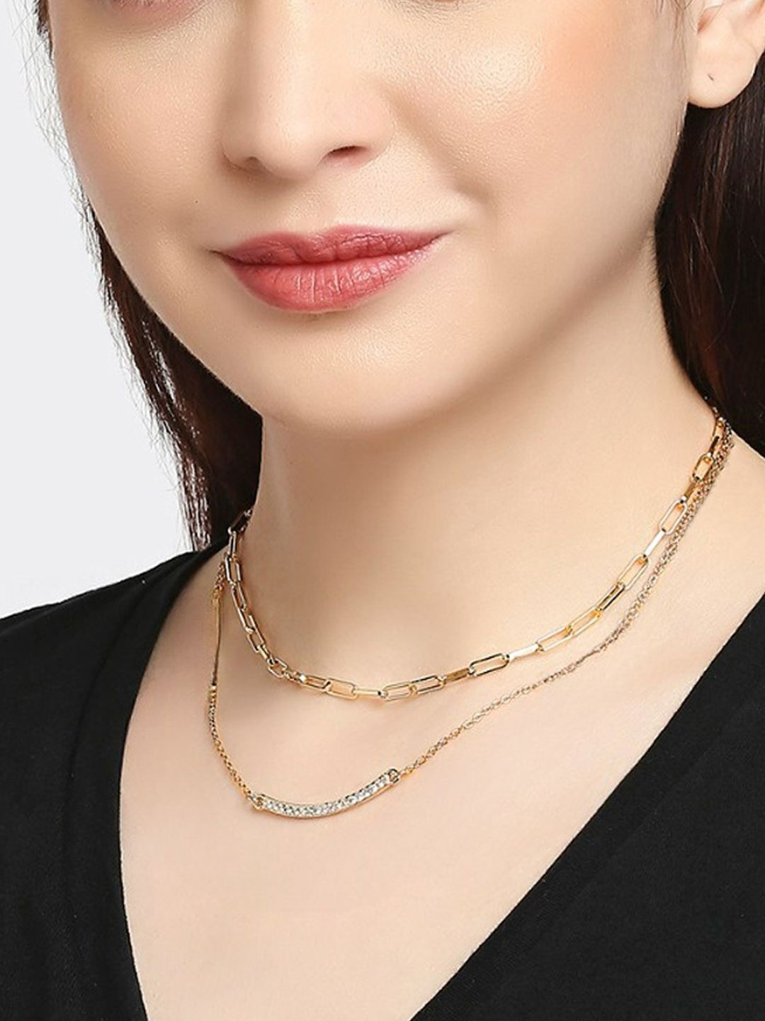

DressBerry Layered Necklace, Gold