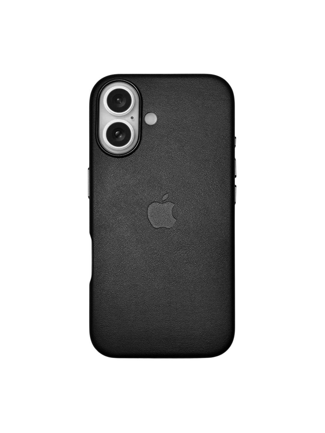 

TREEMODA Solid Printed iPhone 16 Plus Back Case Mobile Accessories, Black