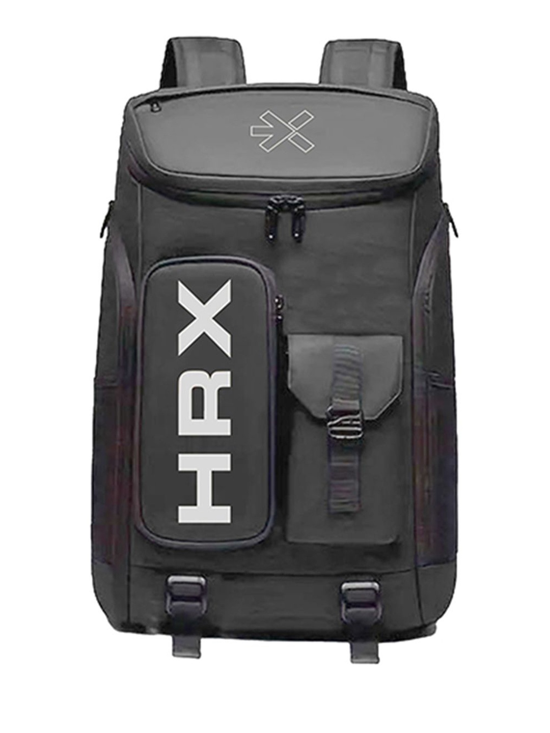 

HRX by Hrithik Roshan Unisex Brand Logo Printed Backpack, Grey