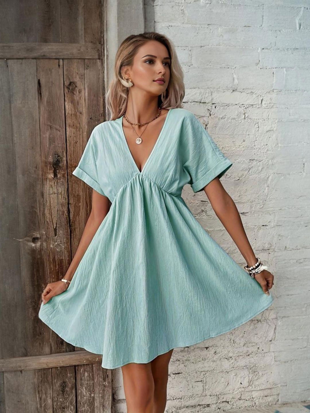 

StyleCast Fit & Flare Dress, Teal