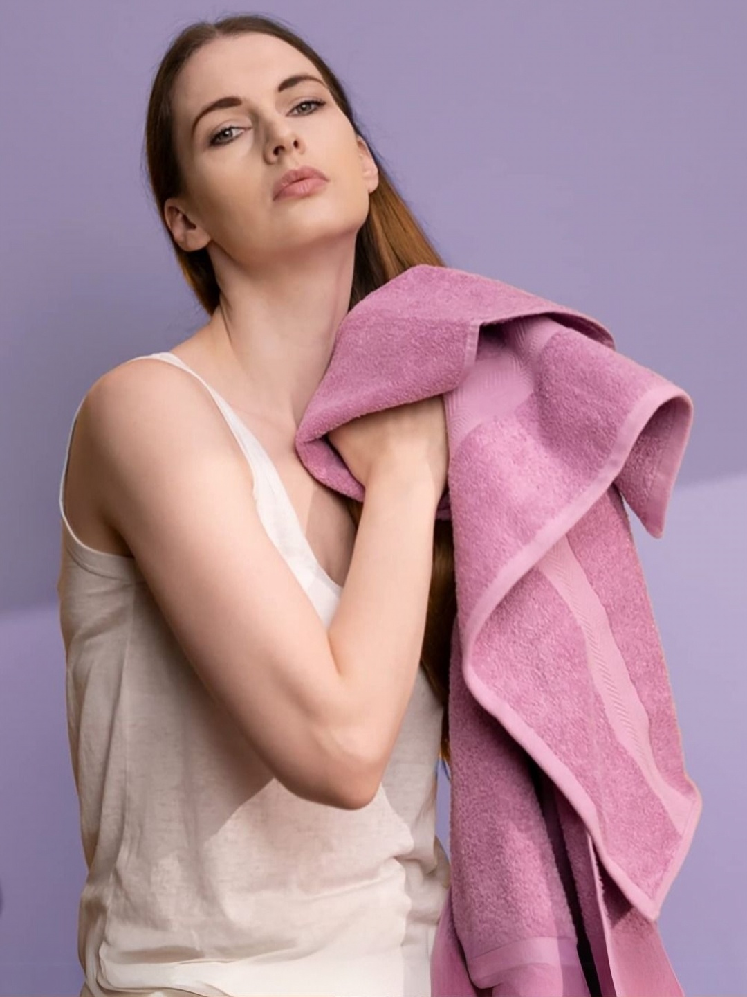 

Black gold Pink 4 Cotton 500 GSM Bath Towel