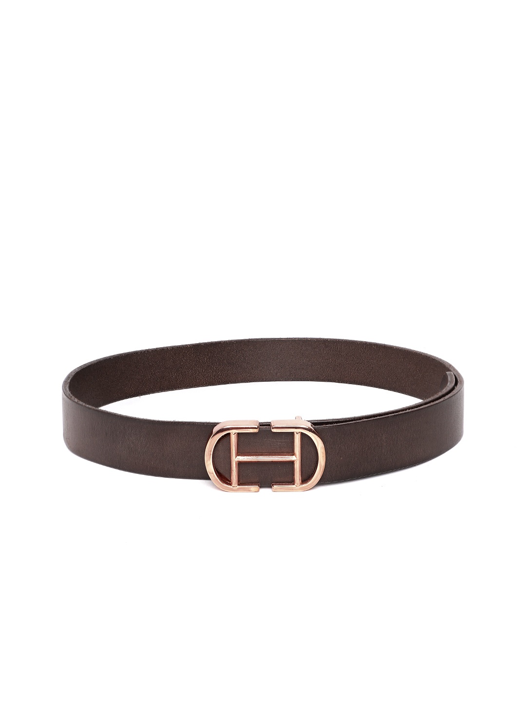 

ART N VINTAGE Men Leather Belt, Brown
