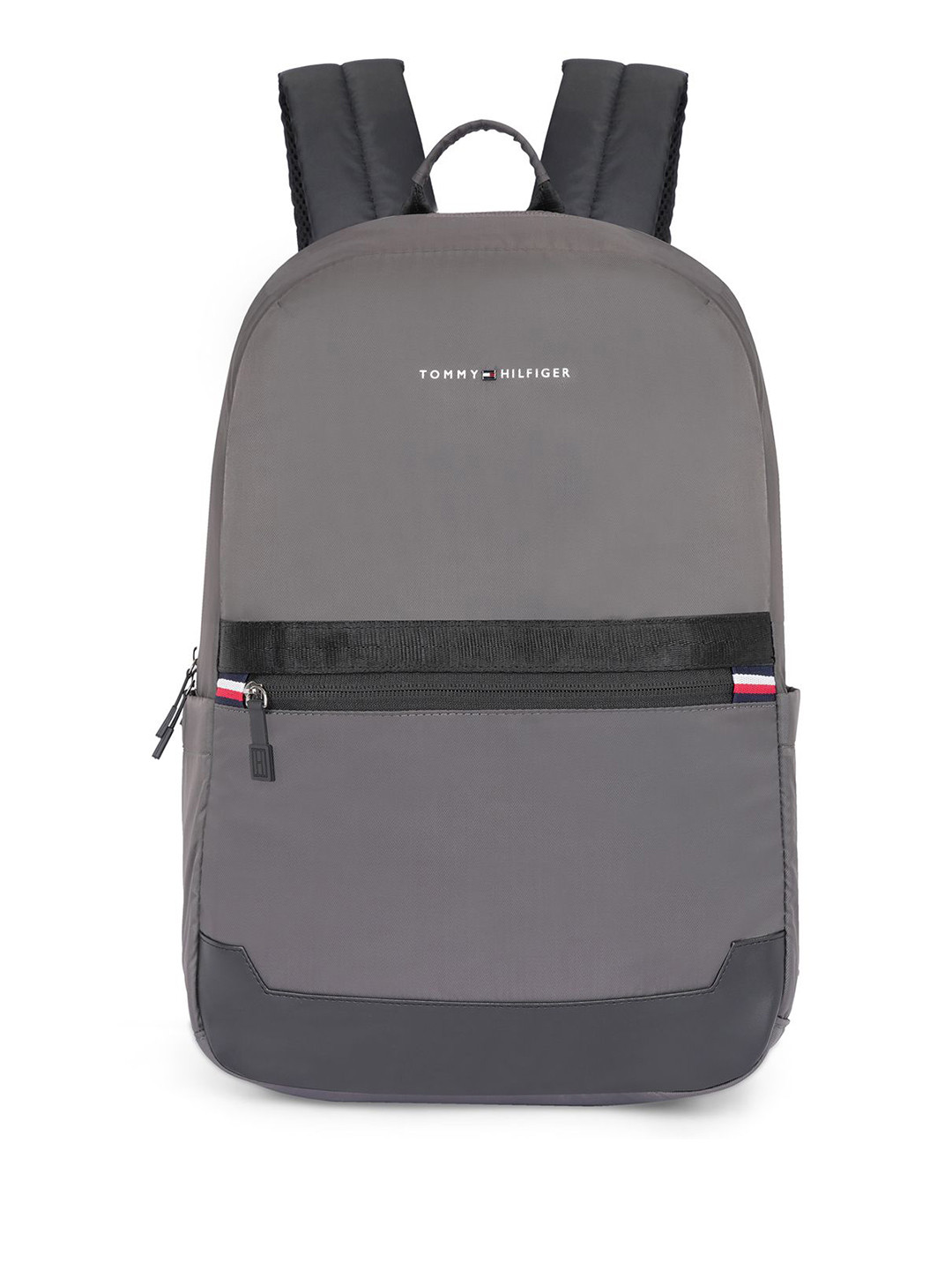 

Tommy Hilfiger Unisex Brand Logo Backpack, Grey
