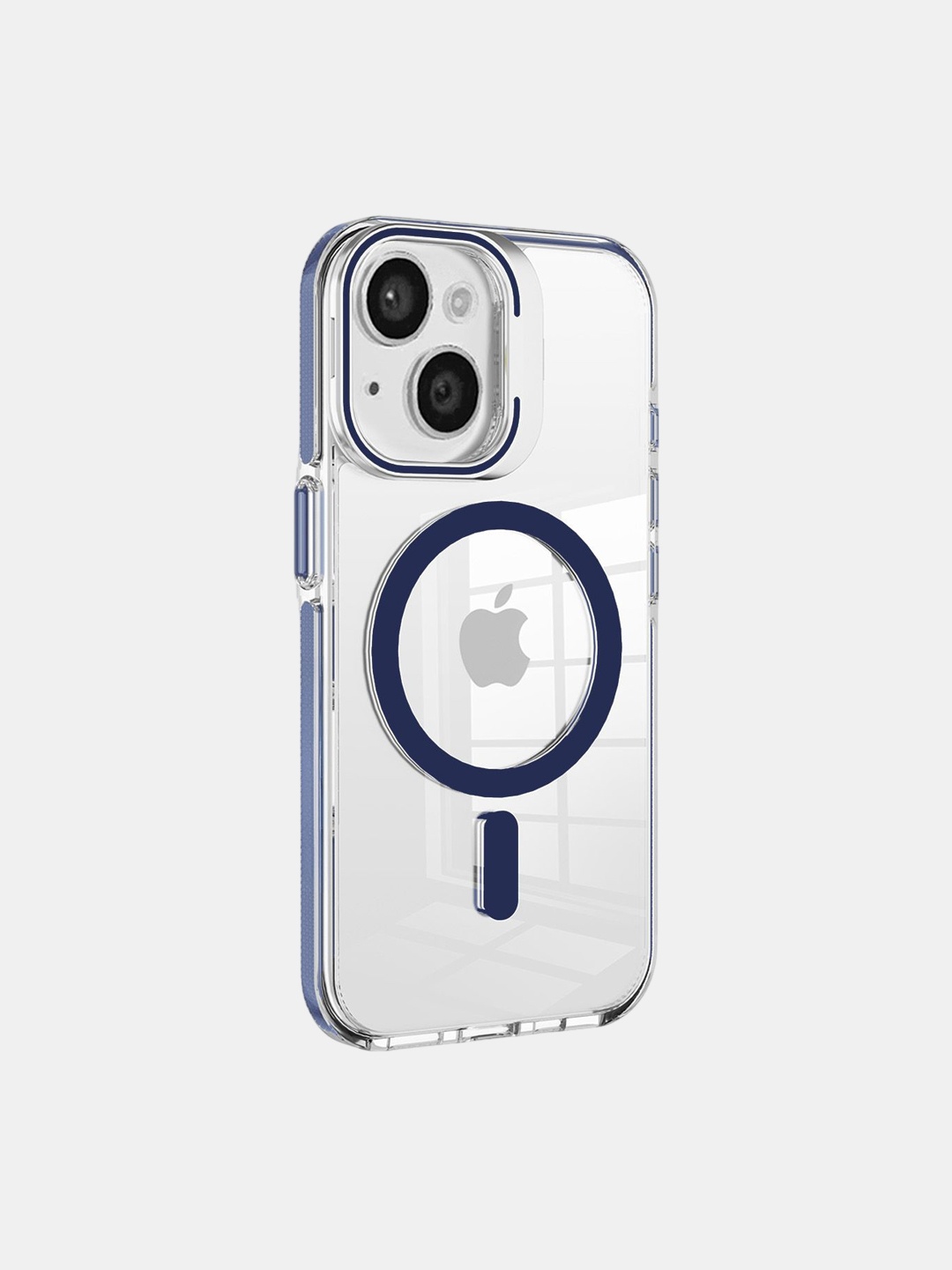 

macmerise Solid Printed iPhone 15 Bumper Case Mobile Accessories, Blue