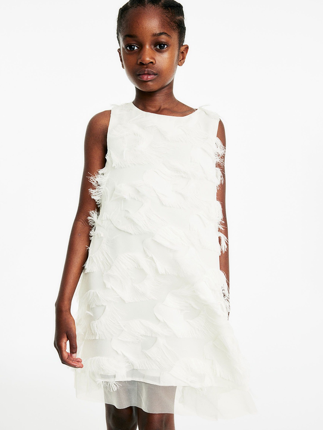 

H&M Infant Girls A-Line Dress, White