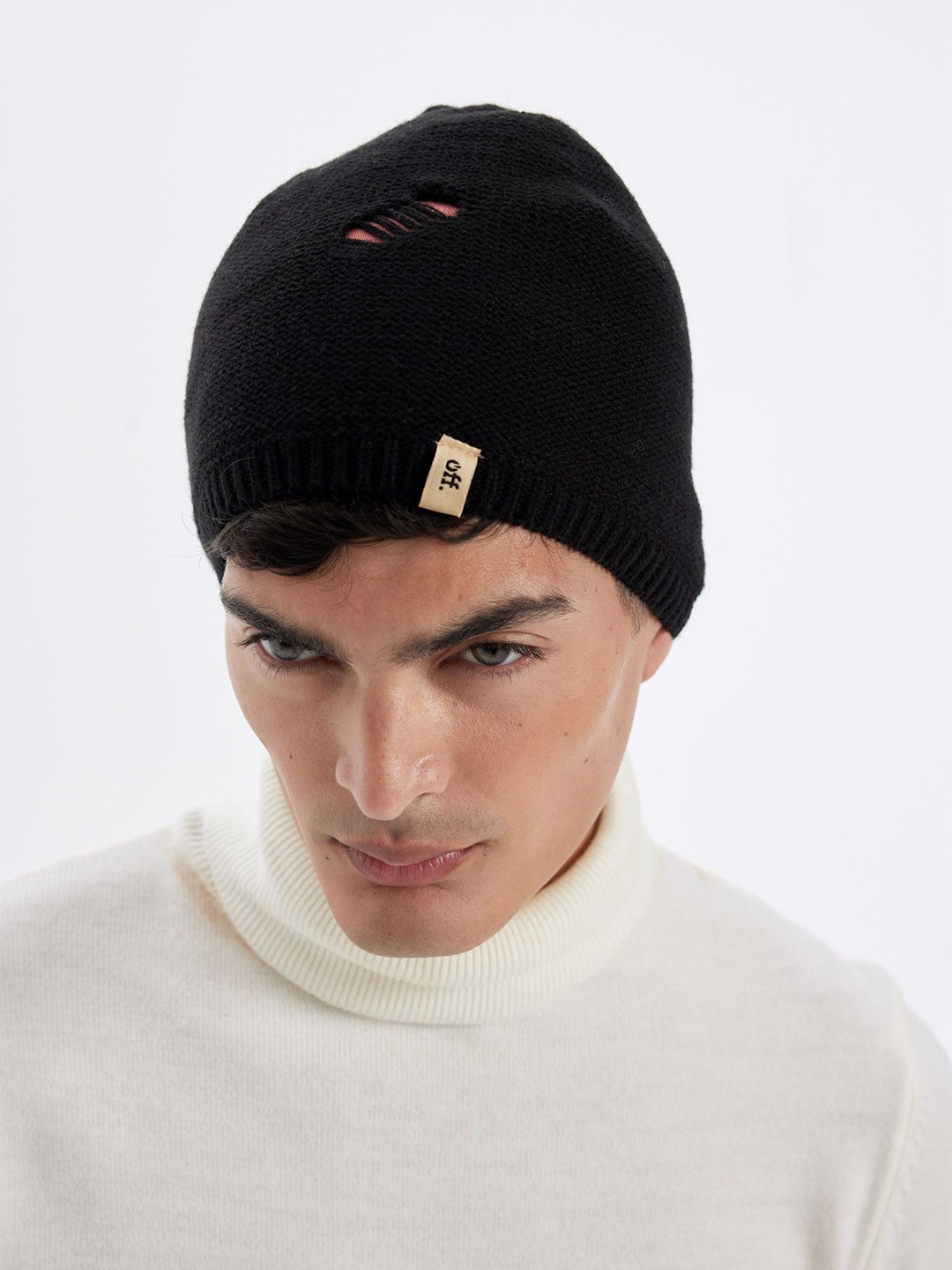 

DeFacto Men Beanie, Black