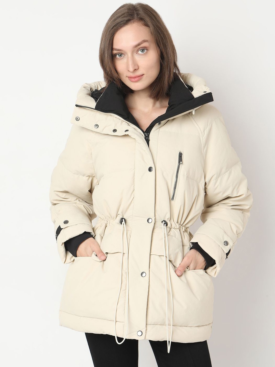 

Vero Moda Women Lightweight Parka Jacket, Beige