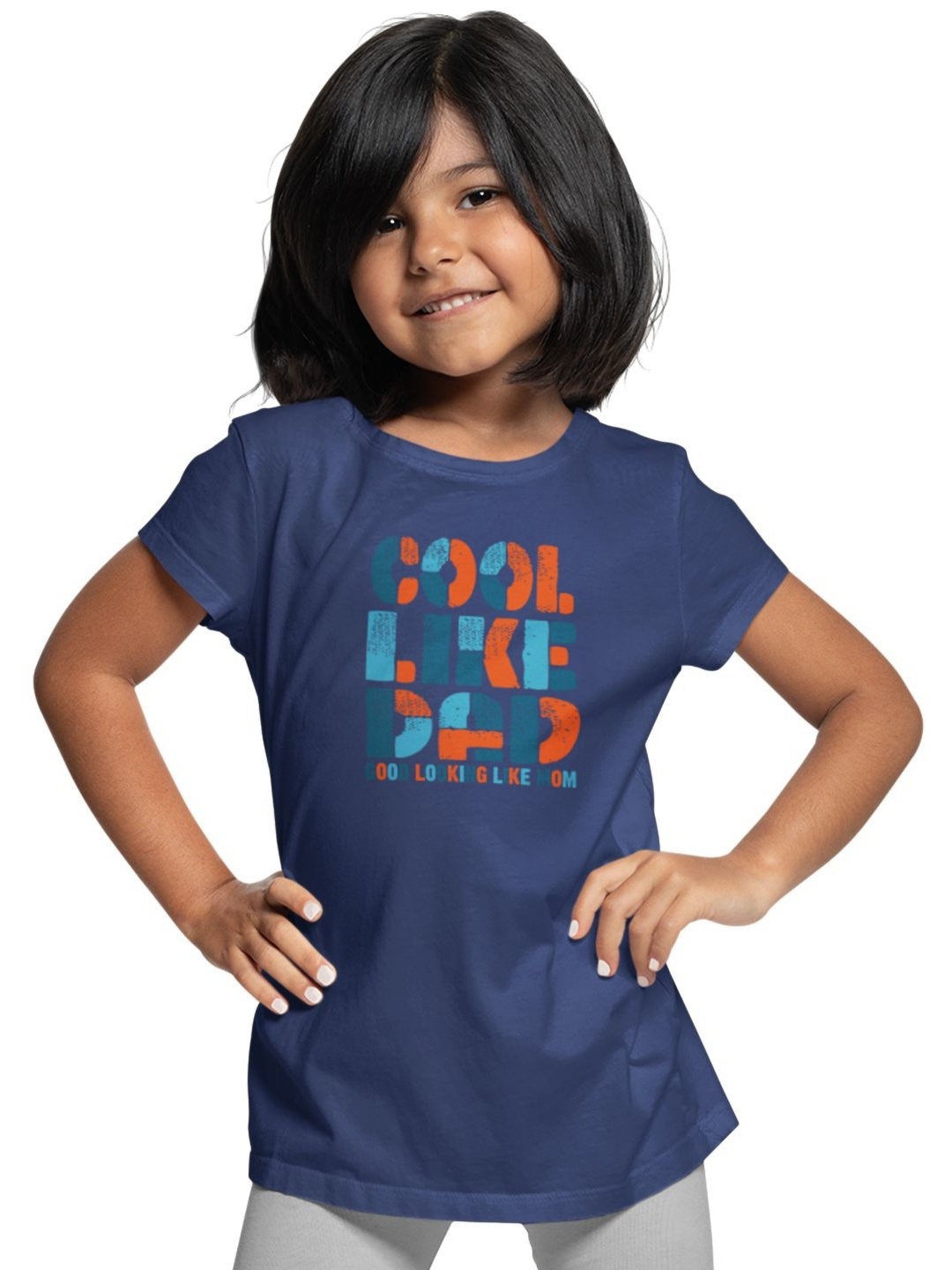 

Tantra Kids Typography Printed Applique T-shirt, Navy blue