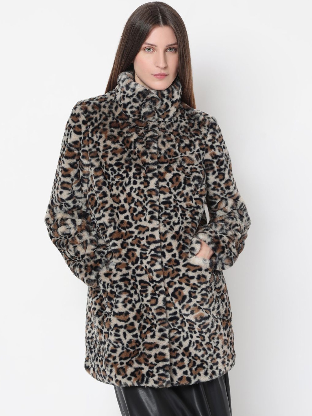 

Vero Moda Women Lightweight Longline Parka Jacket, Brown