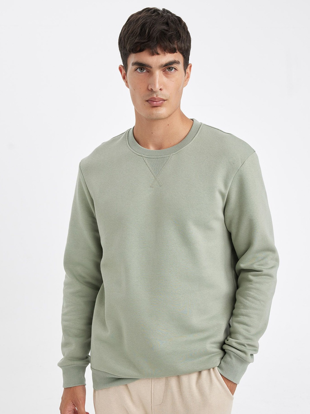 

DeFacto Men Pullover, Green