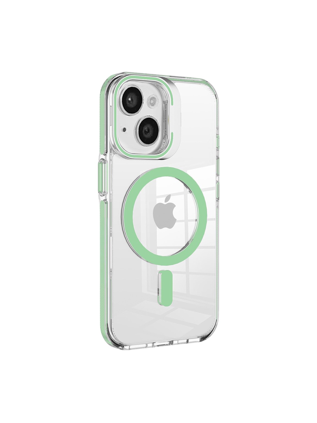 

macmerise Solid Printed iPhone 15 Bumper Case Mobile Accessories, Green