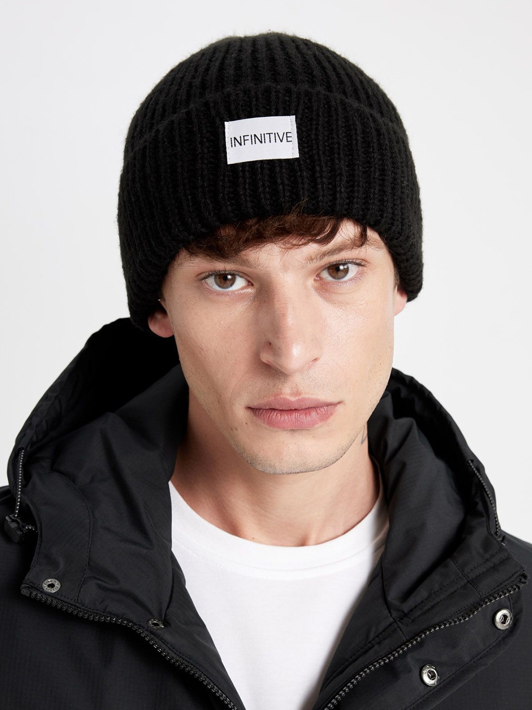 

DeFacto Men Beanie, Black