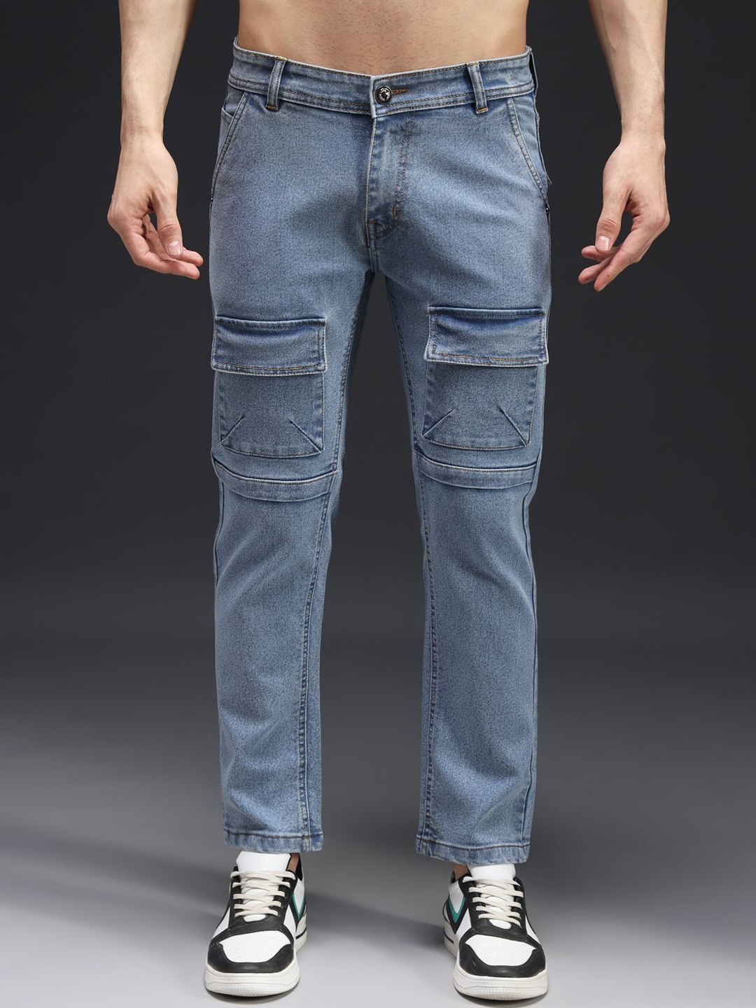 

DENIMLOOK Men Slim Fit Jeans, Blue