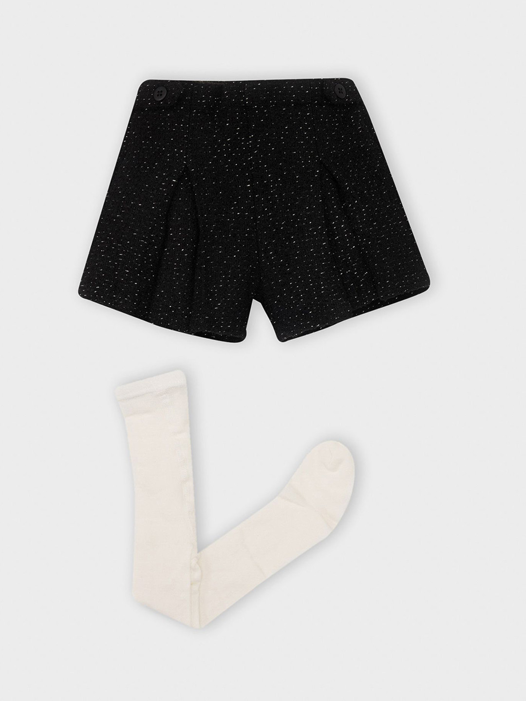 

DeFacto Girls High-Rise Hot Pants Shorts, Black