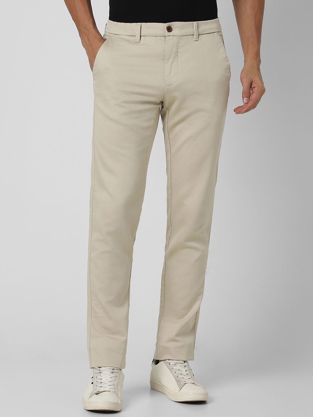 

Van Heusen Sport Men Slim Fit Trousers, Beige