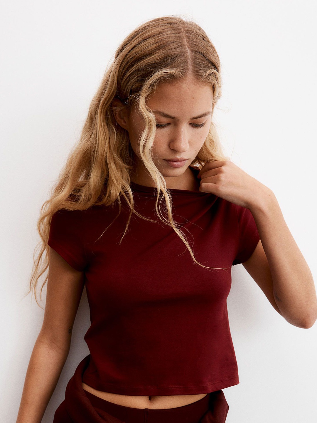 

H&M 2-Pack T-Shirts, Red