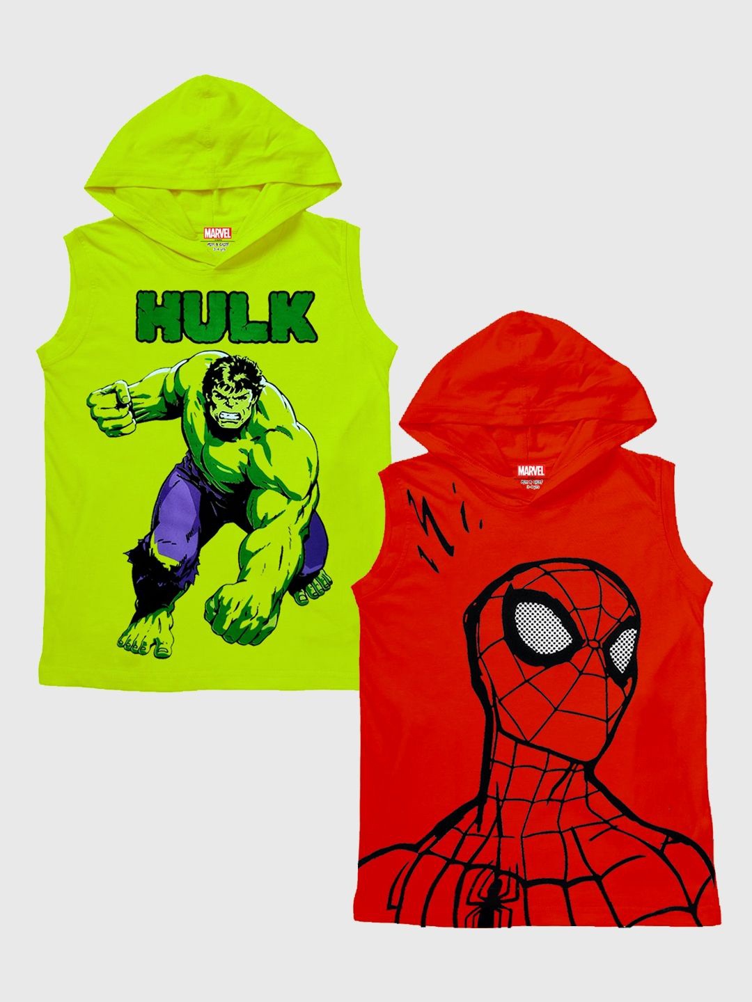 

Marvel by Miss and Chief Boys 3 Avengers Printed Applique T-shirt, Multi