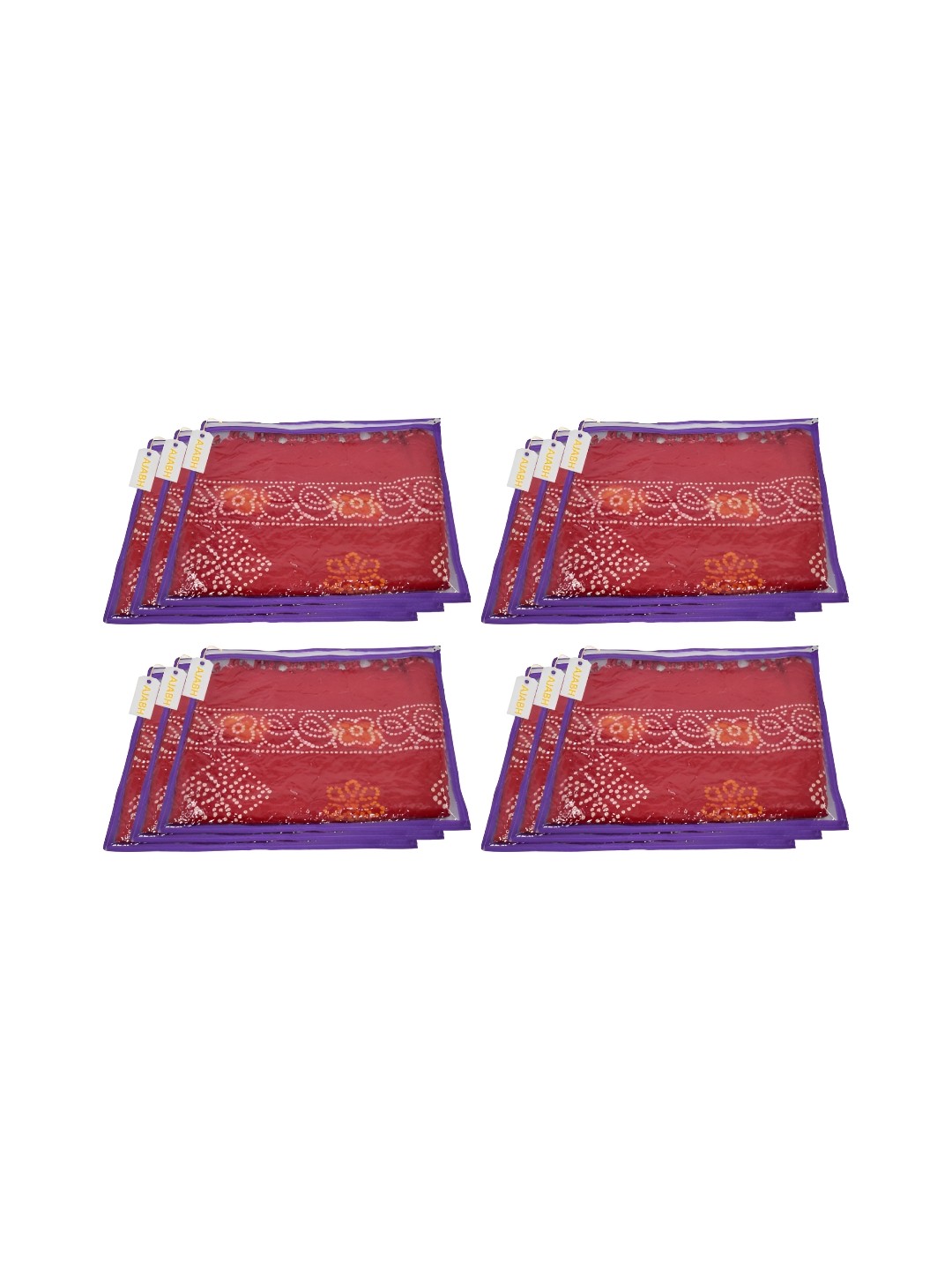 

Ajabh Purple & Transparent 12 Pieces Multi-Utility Organisers