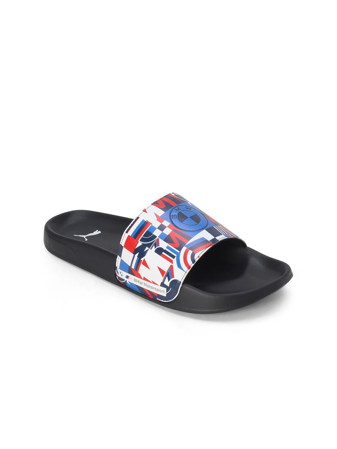 

Puma BMW Motorsport Leadcat 2.0 Unisex Printed Sliders, Black