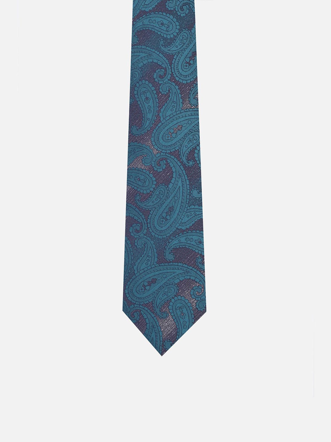 

Van Heusen Men Woven Design Ascot Tie, Blue