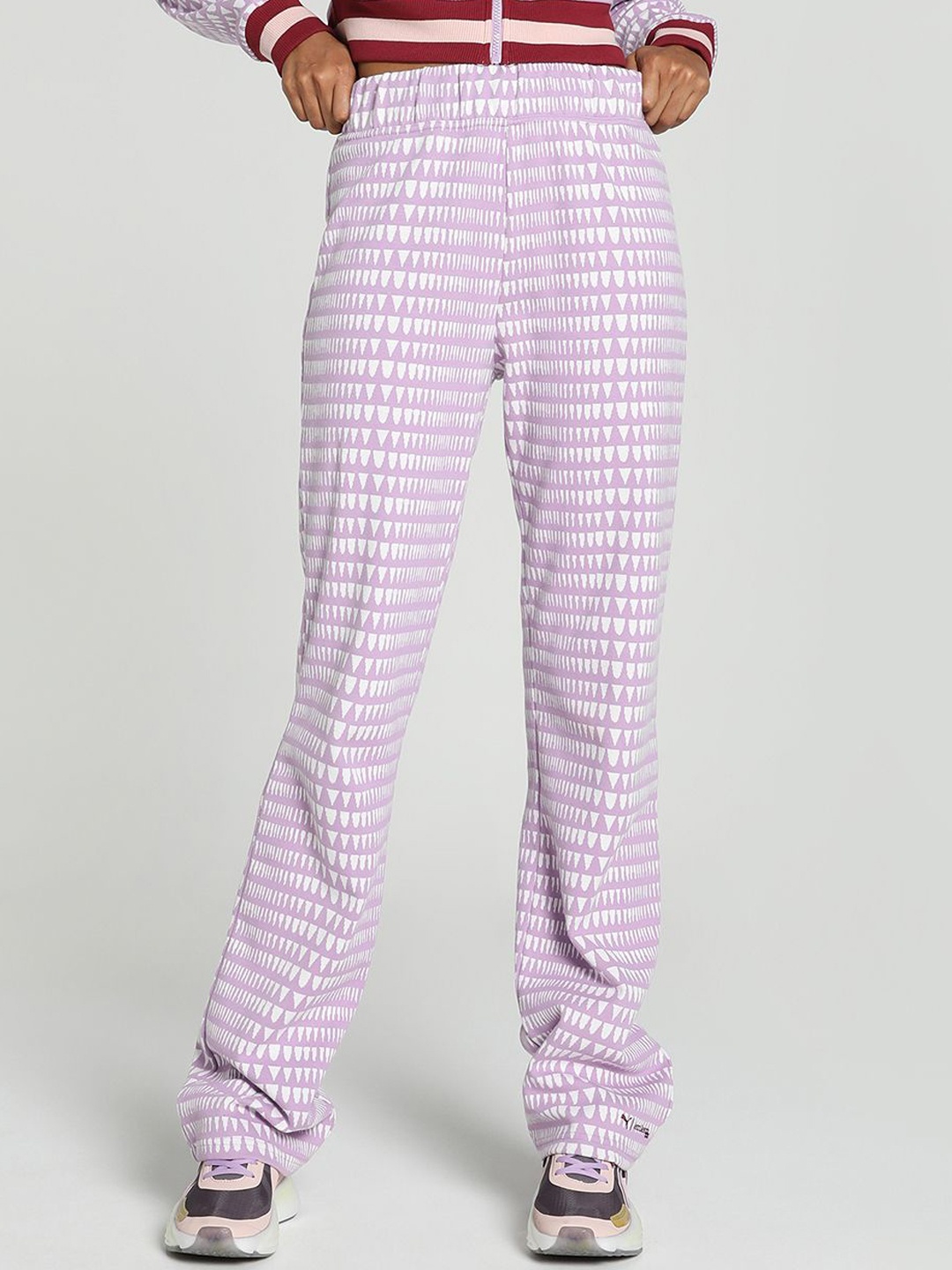 

Puma x Lemlem Women's Relaxed Fit Training Pants, Purple
