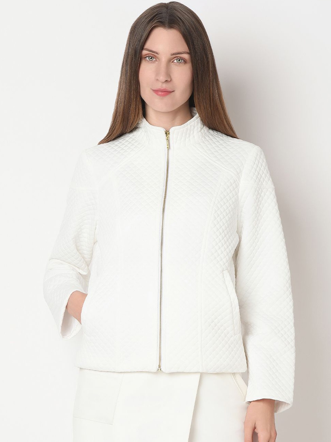 

Vero Moda Women Lightweight Quilted Jacket, White