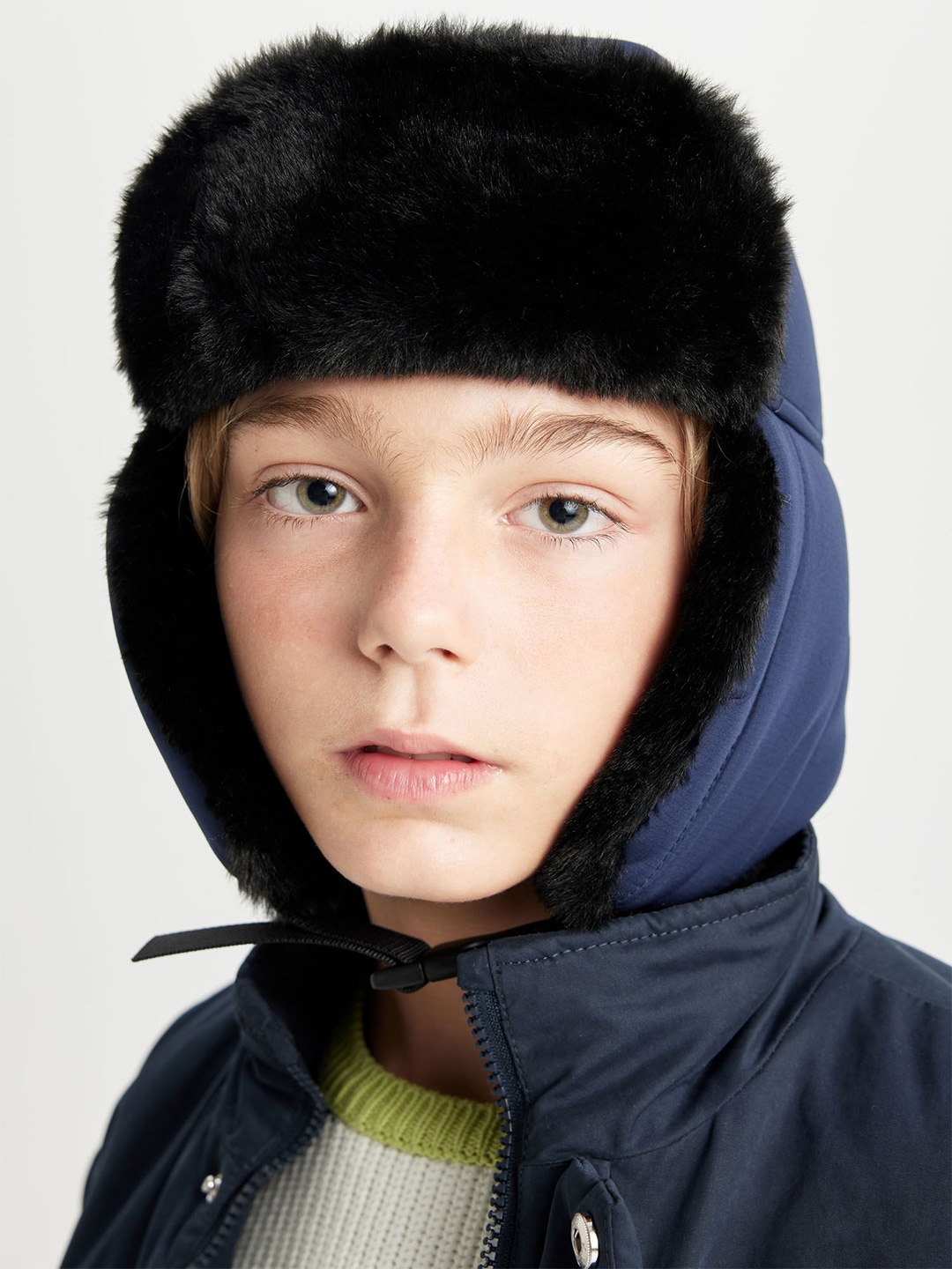 

DeFacto Boys Beanie, Navy blue