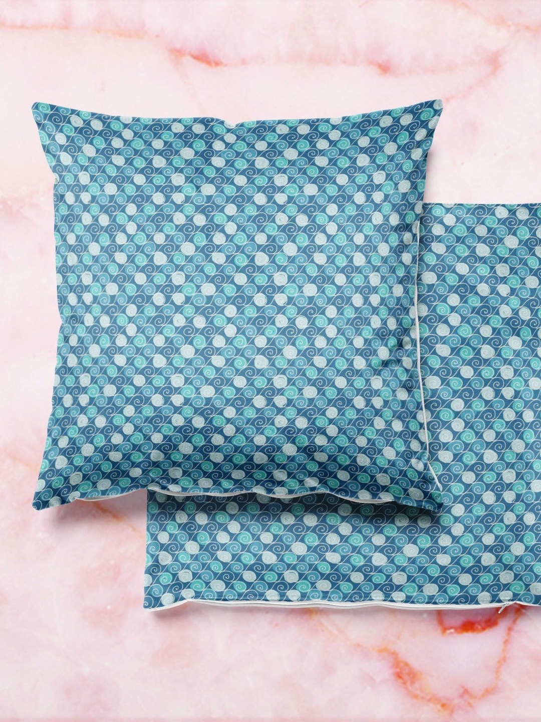 

ArtzFolio Multicoloured Set of 2 Square Cushion Covers, Multi