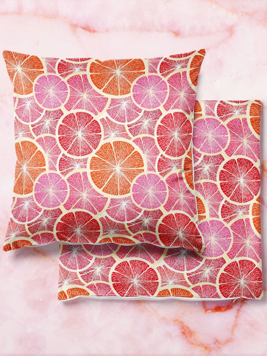 

ArtzFolio Multicoloured Set of 2 Velvet Square Cushion Covers, Multi