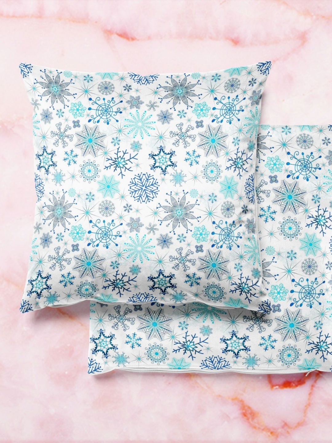 

ArtzFolio Multicoloured Set of 2 Velvet Square Cushion Covers, Multi