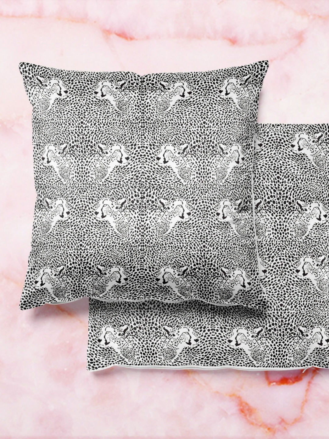 

ArtzFolio Multicoloured Set of 2 Square Cushion Covers, Multi