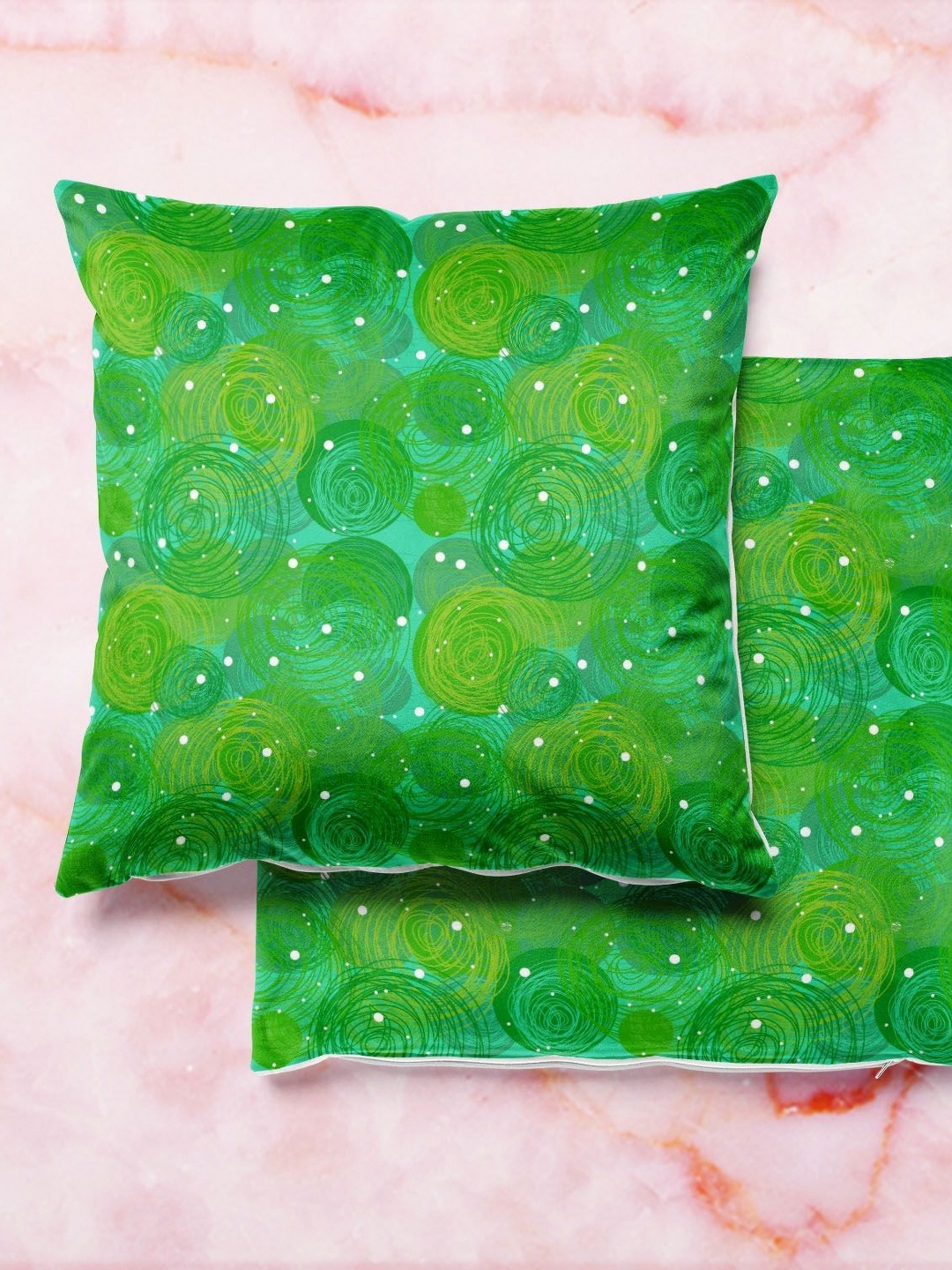 

ArtzFolio Multicoloured Set of 2 Velvet Square Cushion Covers, Multi