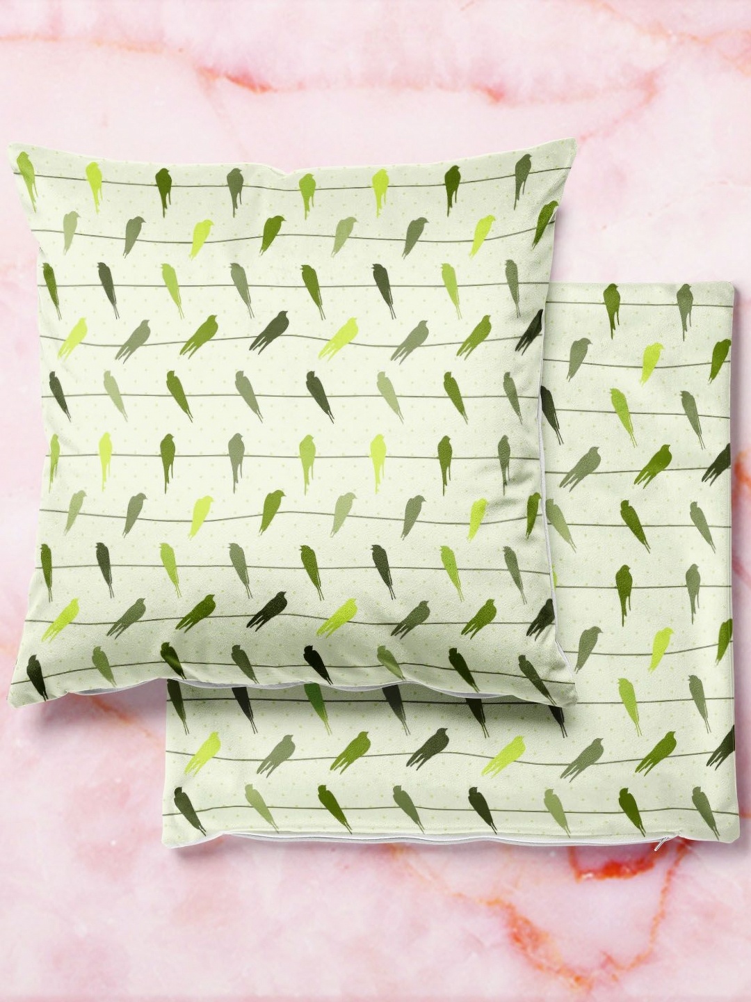 

ArtzFolio Multicoloured Set of 2 Square Cushion Covers, Multi