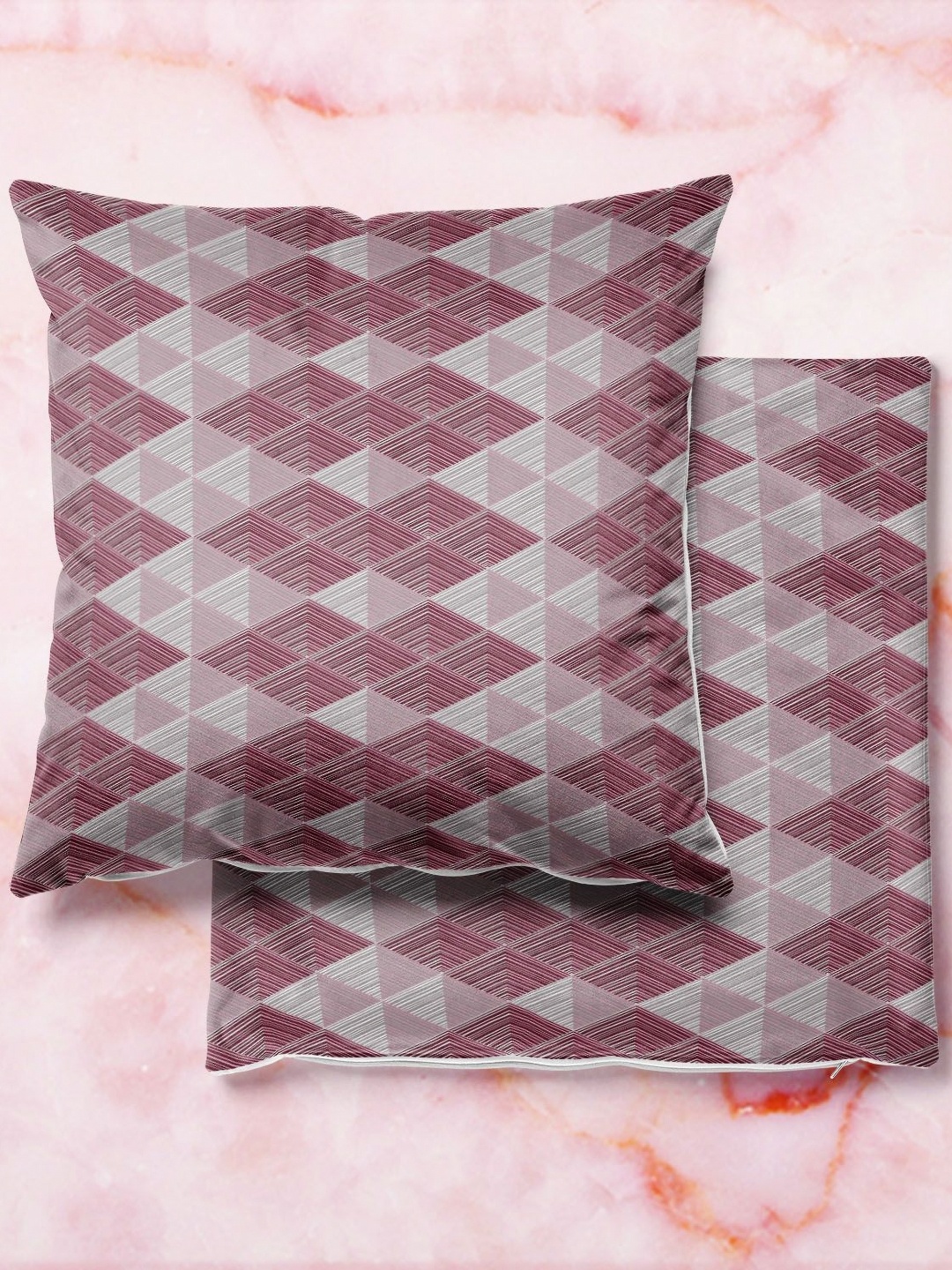 

ArtzFolio Multicoloured Set of 2 Velvet Square Cushion Covers, Multi