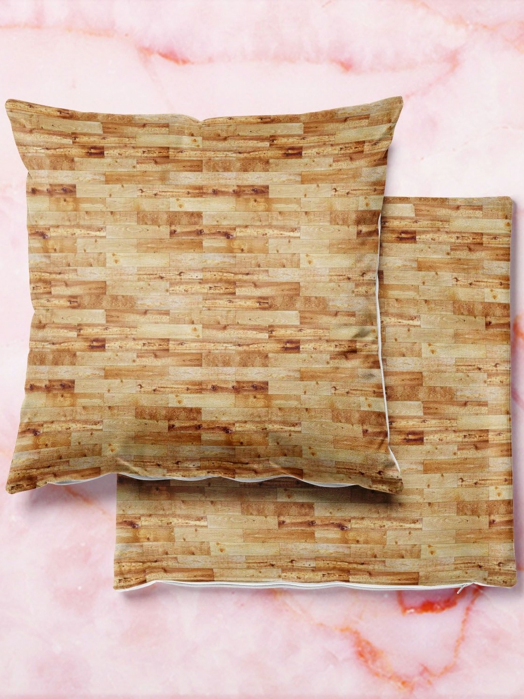 

ArtzFolio Multicoloured Set of 2 Velvet Square Cushion Covers, Multi